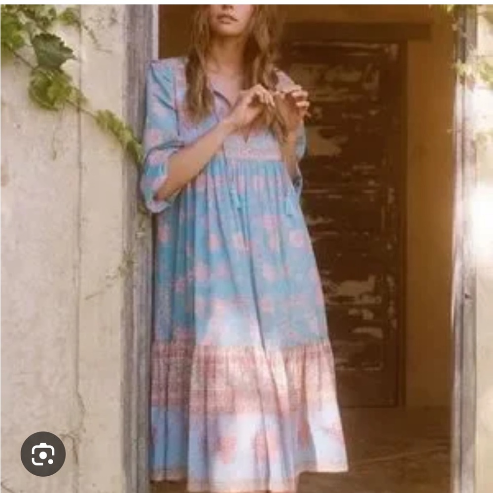 Spell Love Story Midi Dress Size M EUC